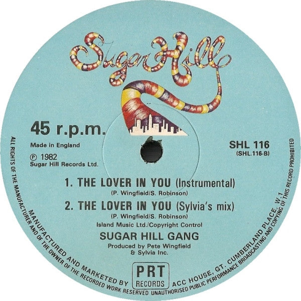 Sugarhill Gang - The Lover In You