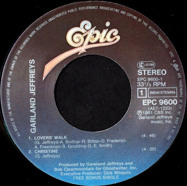 Garland Jeffreys - Escape Artist