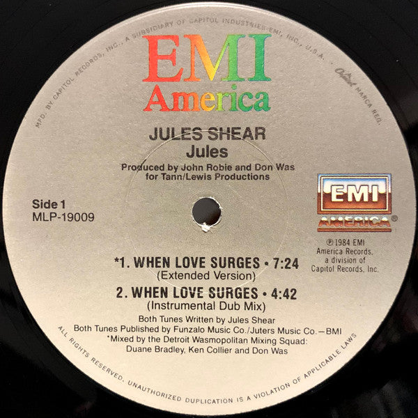 Jules Shear - Jules