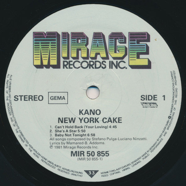 Kano - New York Cake