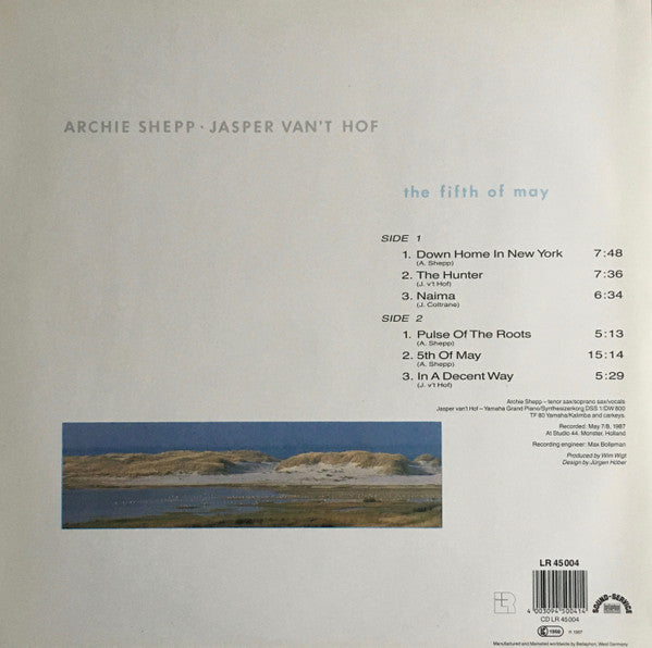 Archie Shepp · Jasper Van't Hof - The Fifth Of May