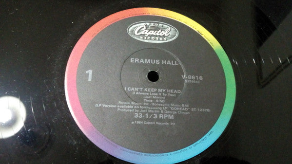 Eramus Hall - I Can't Keep My Head (I Always Lose It To You)