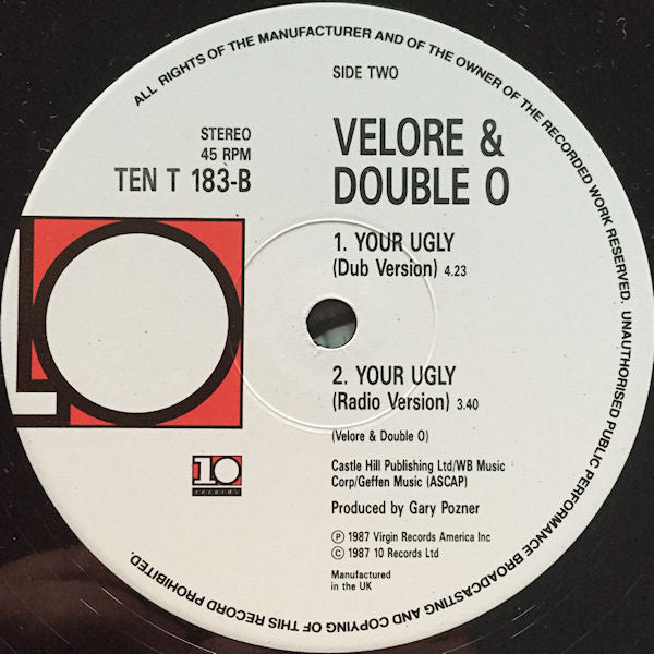 Velore & Double-O - Your Ugly