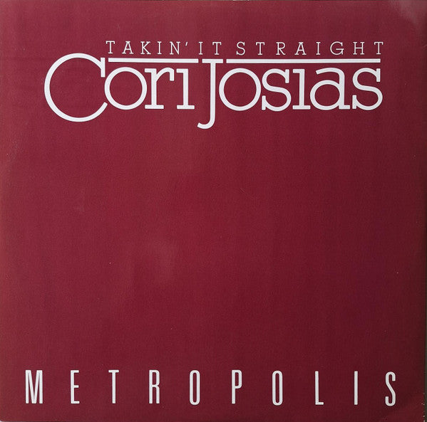 Cori Josias - Takin' It Straight