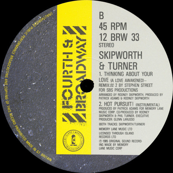 Skipworth & Turner - Hot Pursuit!