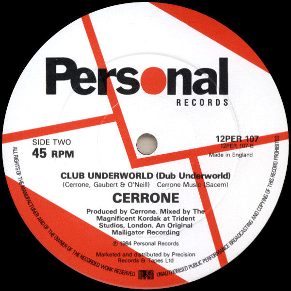 Cerrone - Club Underworld