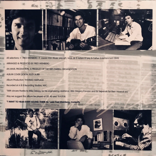 Fred Weinberg - The Weinberg Method Of Non-Synthetic Electronic Rock