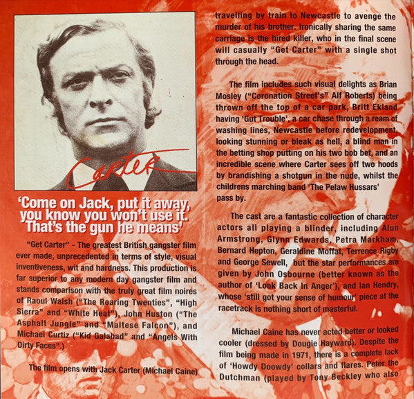 Roy Budd - Get Carter - An Original Soundtrack Recording