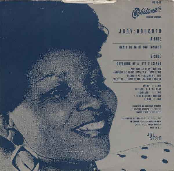 Judy Boucher - Can't Be With You Tonight
