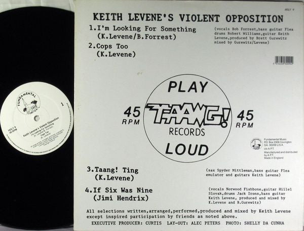 Keith Levene - Keith Levene's Violent Opposition