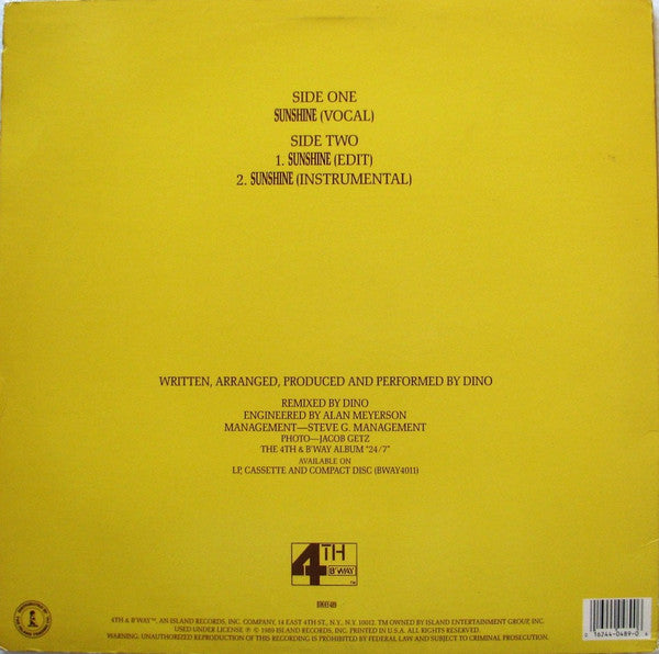 Dino (2) - Sunshine