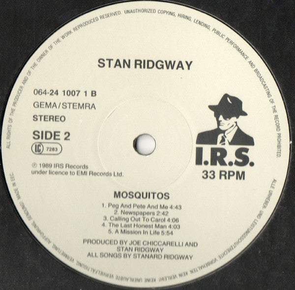Stan Ridgway - Mosquitos