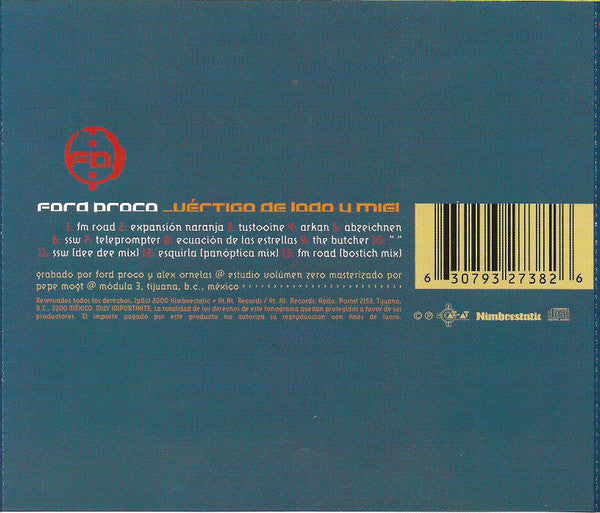 Ford Proco - Vertigo De Lodo Y Miel