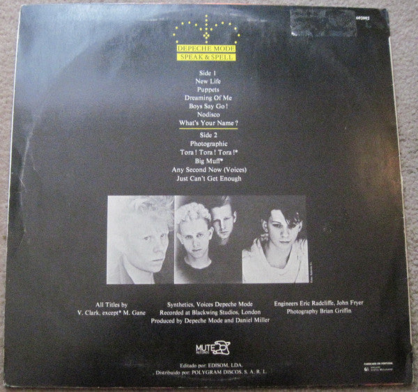 Depeche Mode - Speak & Spell