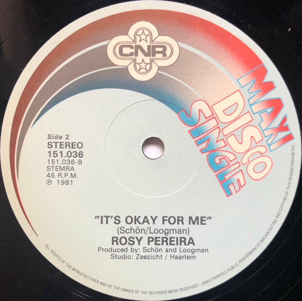 Rosy Pereira - It's Okay For Me