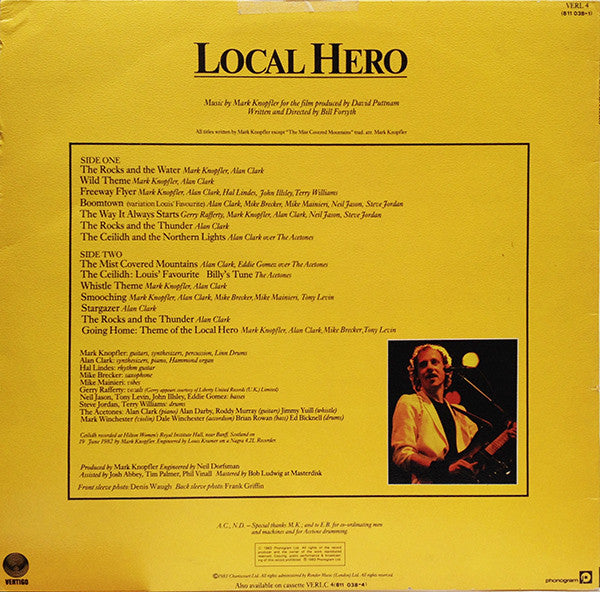 Mark Knopfler - Local Hero