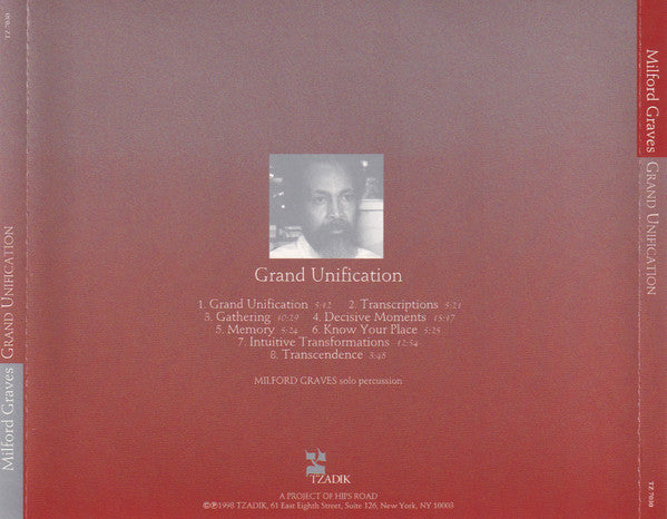 Milford Graves - Grand Unification