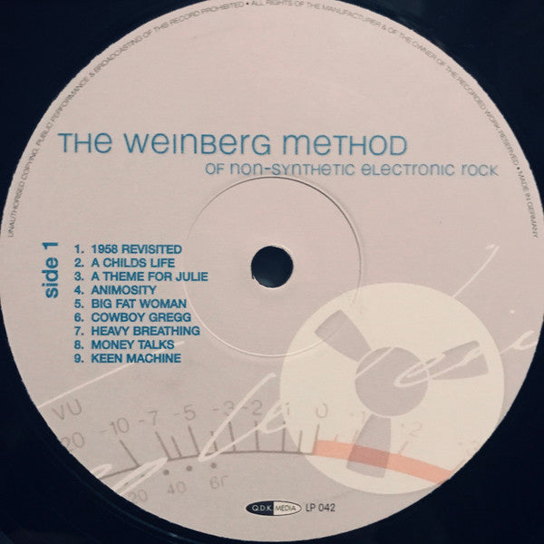 Fred Weinberg - The Weinberg Method Of Non-Synthetic Electronic Rock