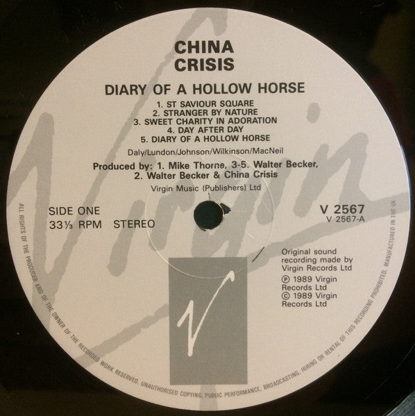 China Crisis - Diary Of A Hollow Horse