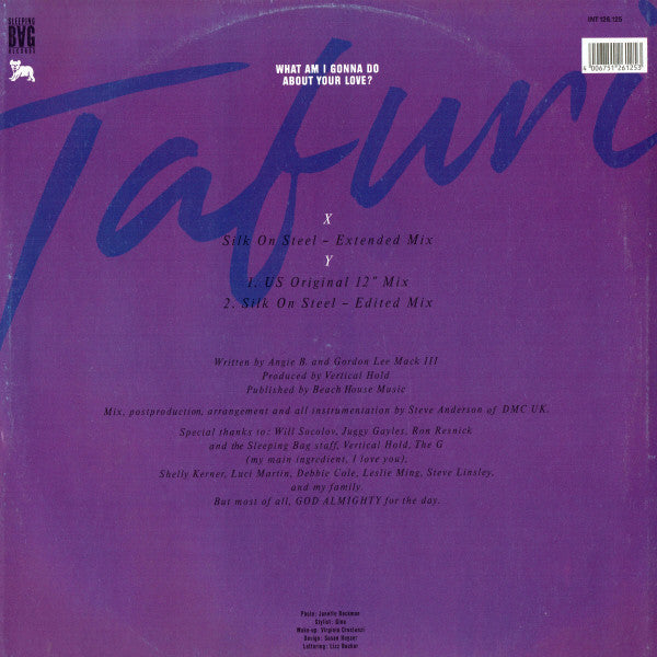 Tafuri - What Am I Gonna Do About Your Love?