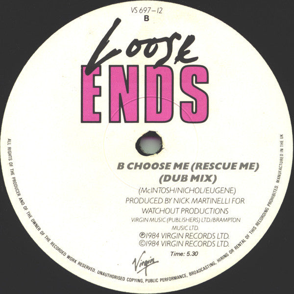 Loose Ends - Choose Me (Rescue Me)