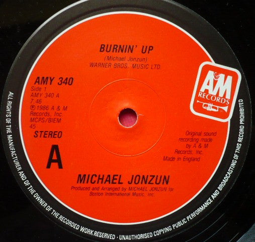Michael Jonzun - Burnin' Up