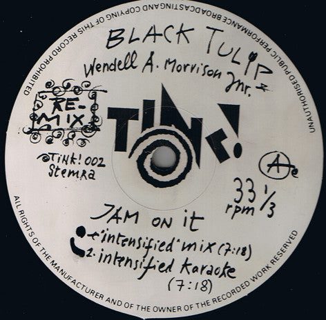 Black Tulip - Jam On It (Dance Your Worries Away) Remix