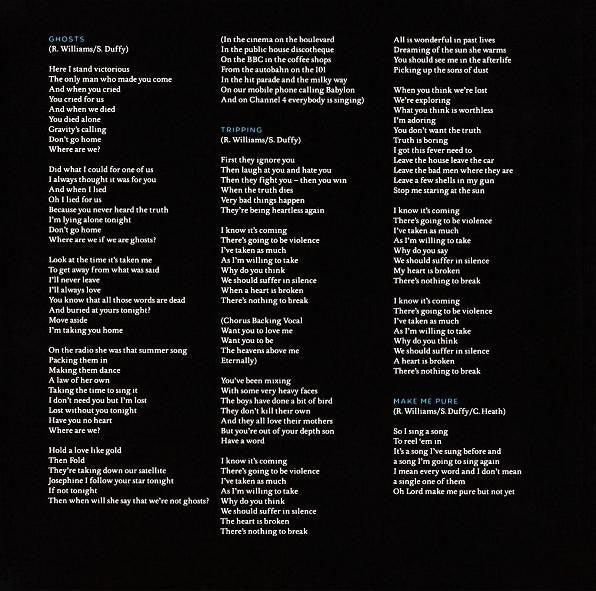 Robbie Williams - Intensive Care