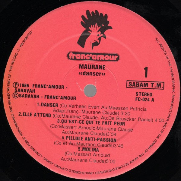 Maurane - Danser