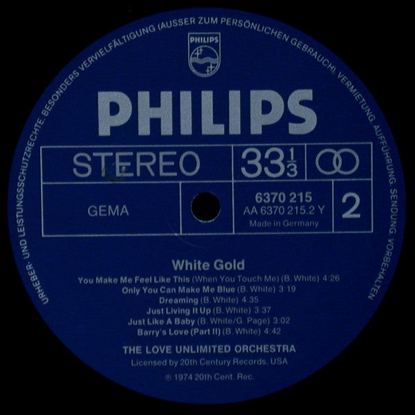 Love Unlimited Orchestra - White Gold