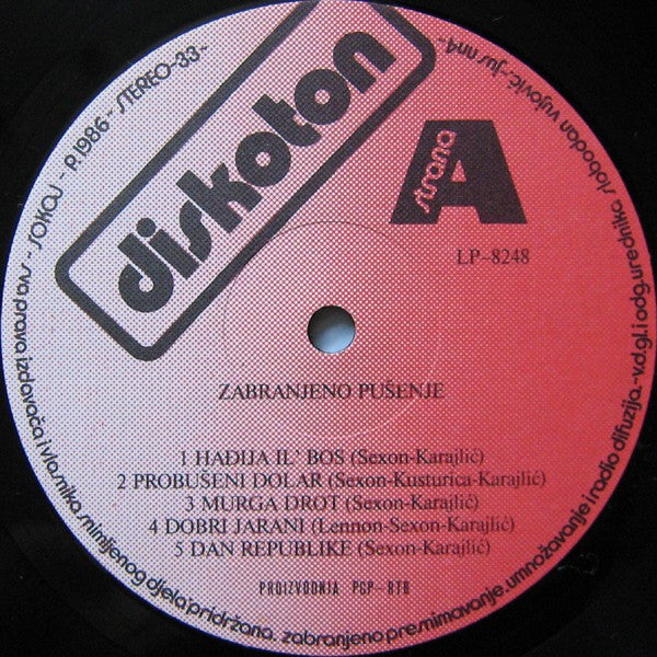 Zabranjeno Pušenje - Pozdrav Iz Zemlje Safari