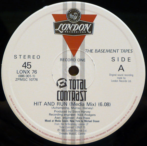 Total Contrast - Hit And Run / The Basement Tapes