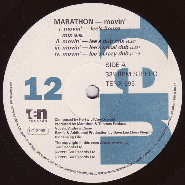 Marathon - Movin'