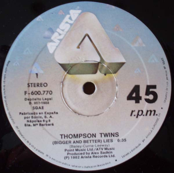 Thompson Twins - Lies