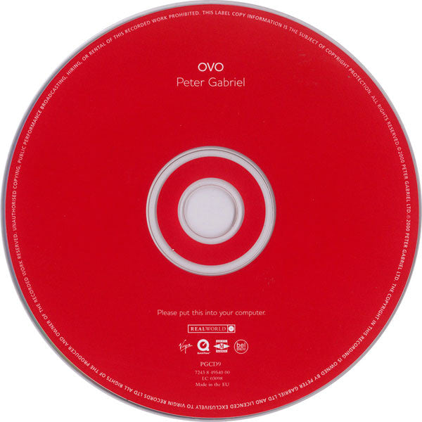 Peter Gabriel - OVO