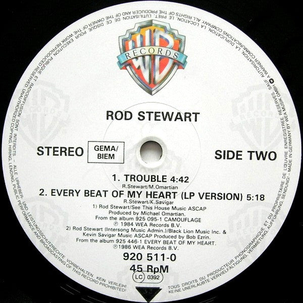 Rod Stewart - Every Beat Of My Heart (Tartan Mix)