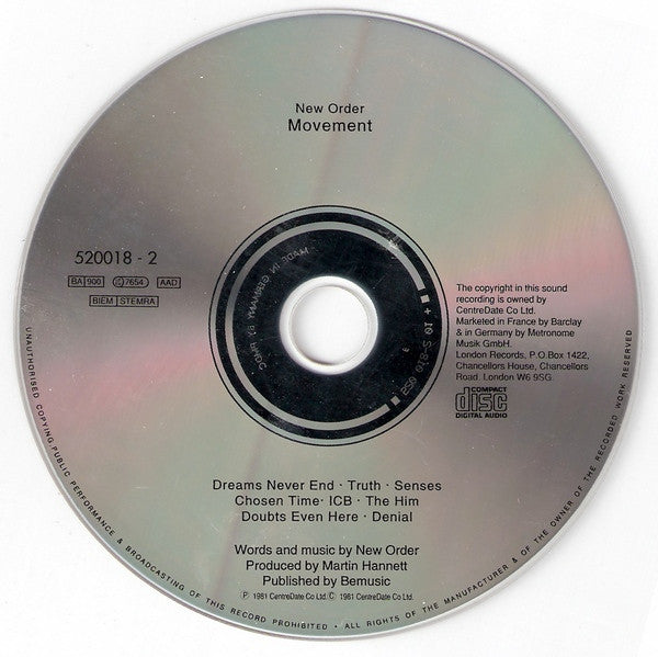 New Order - Movement
