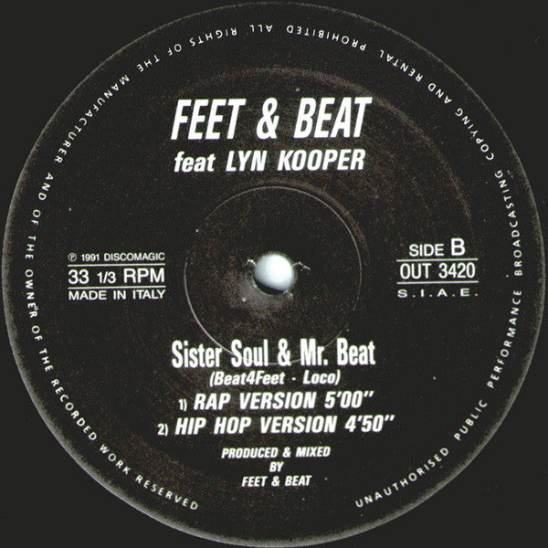 Feet & Beat Featuring Lyn Kooper - Sister Soul & Mr. Beat