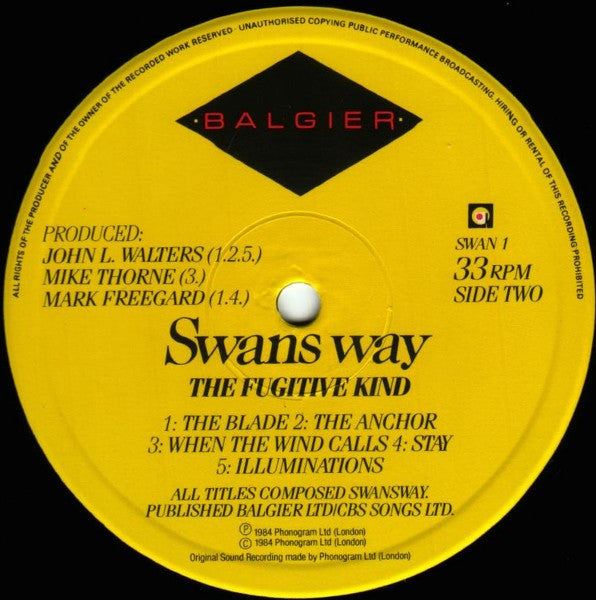 Swans Way - The Fugitive Kind
