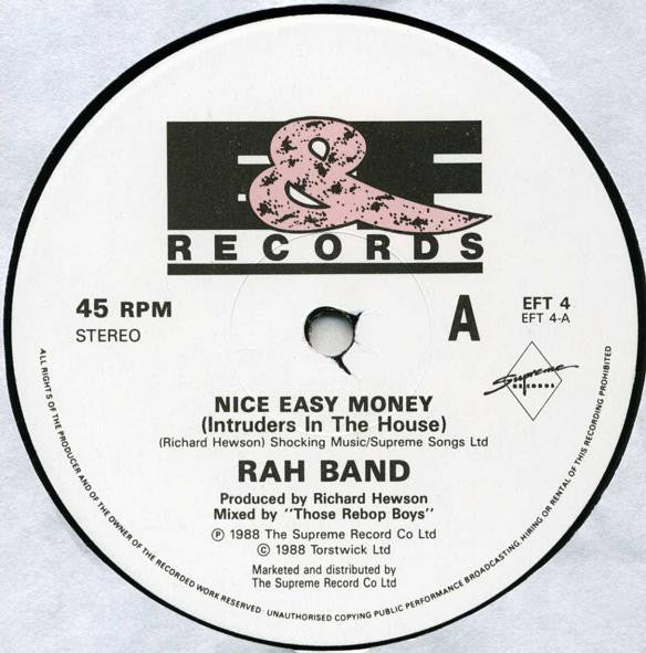 RAH Band - Nice Easy Money (Intruders In The House)