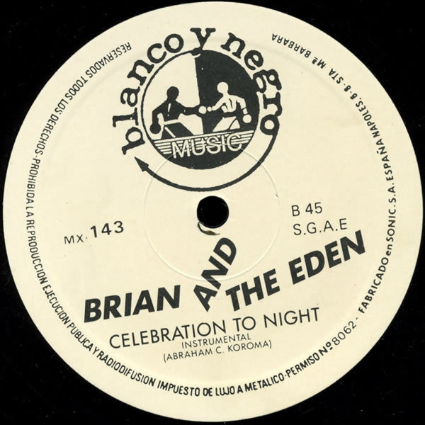 Brian And The Eden - Celebration To Night
