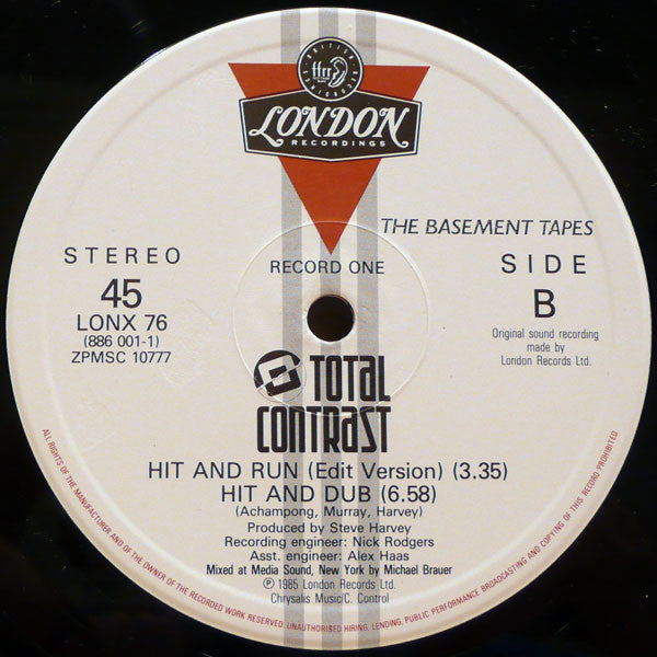 Total Contrast - Hit And Run / The Basement Tapes