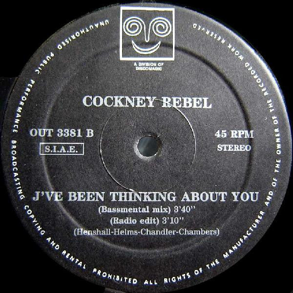Cockney Rebel (2) - I've Been Thinking About You
