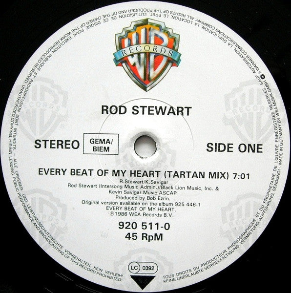 Rod Stewart - Every Beat Of My Heart (Tartan Mix)
