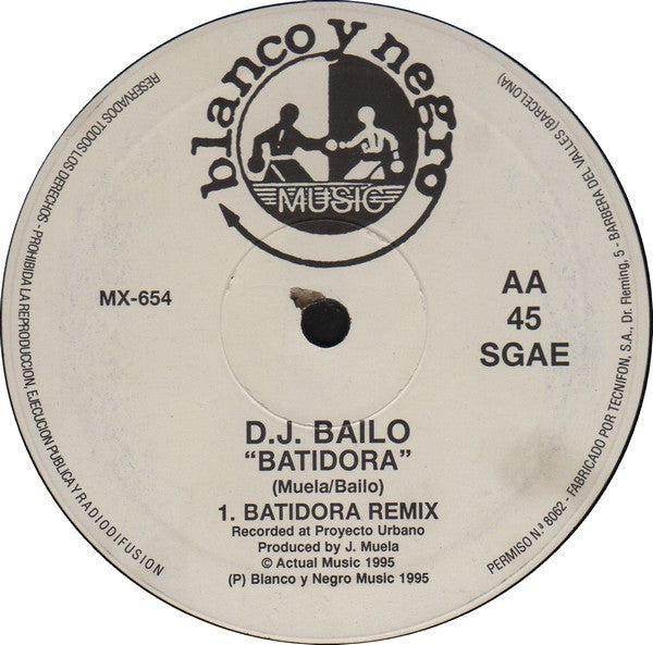 DJ Bailo - Batidora
