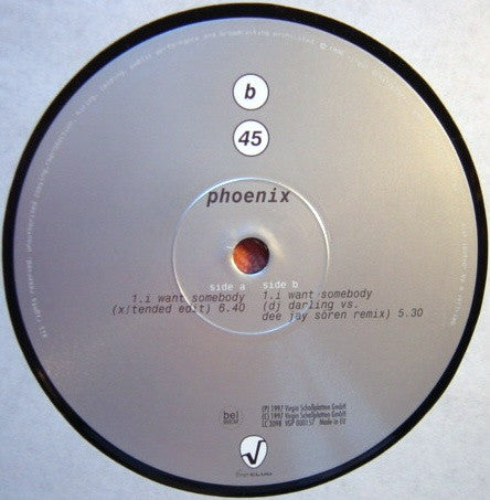 Phoenix (5) - I Want Somebody