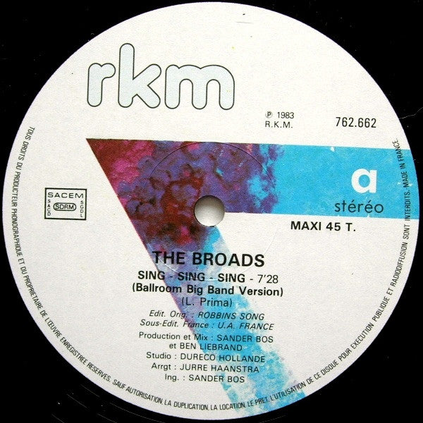 The Broads - Sing - Sing - Sing