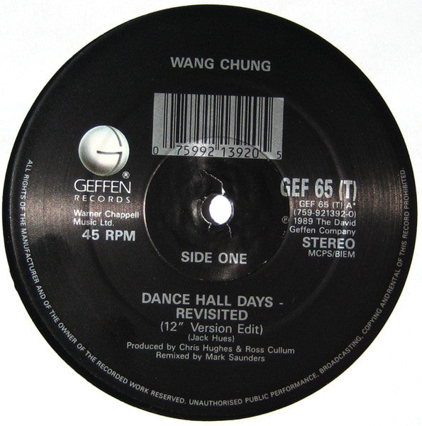 Wang Chung - Dance Hall Days - Revisited
