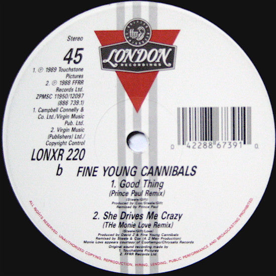 Fine Young Cannibals - Don't Look Back (Remix)