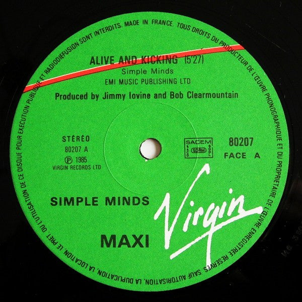 Simple Minds - Alive & Kicking